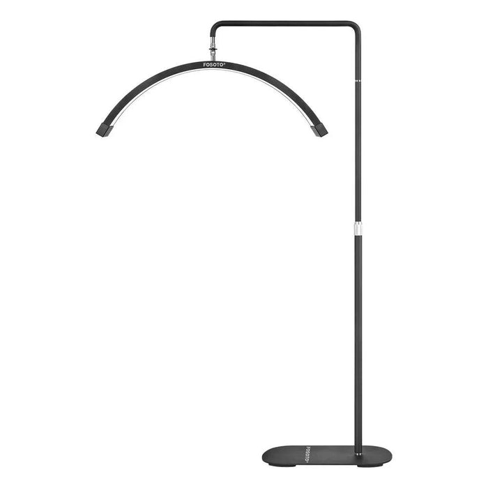Mobile Phone Clip for Multifunctional Half Moon Video Ring Light