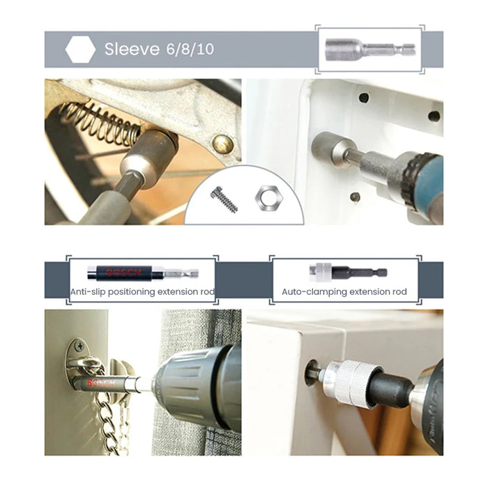 Ideal for home repairs, woodworking, and automotive tasks