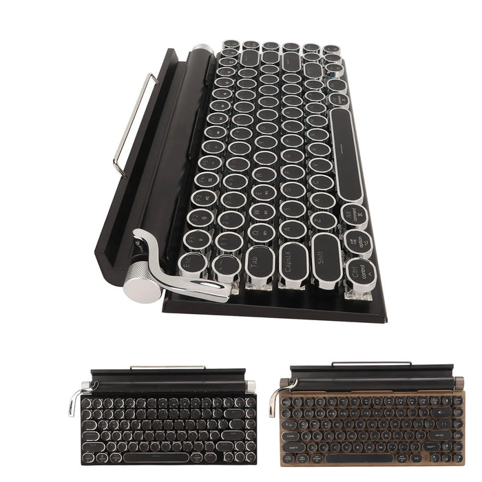 Compact Mechanical Keyboard with 83 Keys, 2000mAh Battery, and USB-C Interface