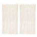 Two handwoven rustic bohemian curtains for room dividers and wedding backdrops