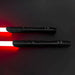 Dynamic Black Handle Red FX Metal Lightsaber Toy with 16 Lighting Modes and YDD LED Light