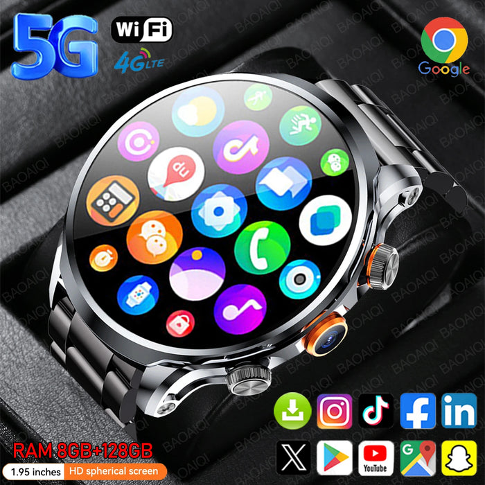 5G Smart Watch with AMOLED Display & GPS