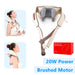 Compact and Lightweight Brown Neck and Shoulder Massager