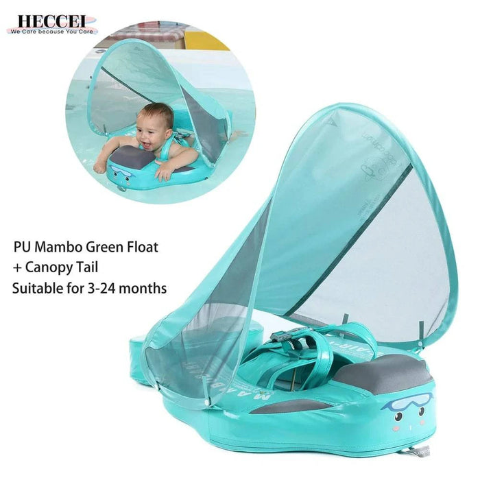 Baby Swimming Float Ring for Infants and Toddlers in Green