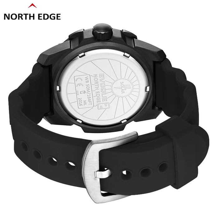 Watch Waterproof Outdoor with Altimeter Black