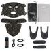  LED face mask with adjustable headband and 60 high-power LED beads