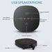 USB Conference Speaker with Omnidirectional Microphone & LED Controls – 803 with advanced noise cancellation technology for professional audio experience