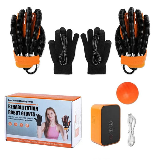 Rehabilitation Robot Glove for Finger Training and Stroke Hemiplegia Recovery