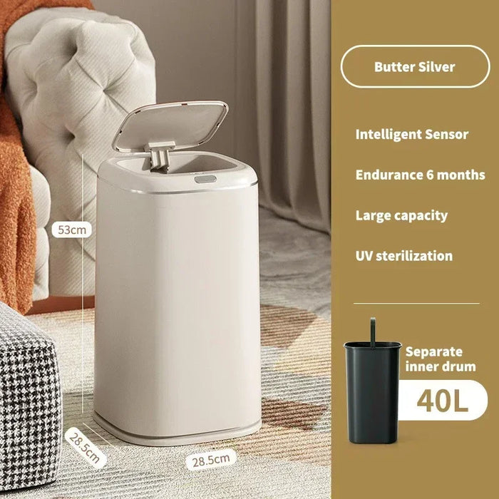 45L Induction Electric Waste Bin for Kitchen & Bathroom