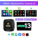 Equipped with the latest Android 13 for smooth operation