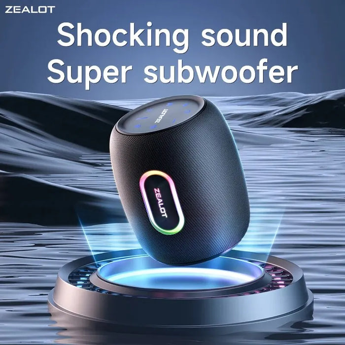 50W Bluetooth Speaker with 360° Sound and Waterproof Design