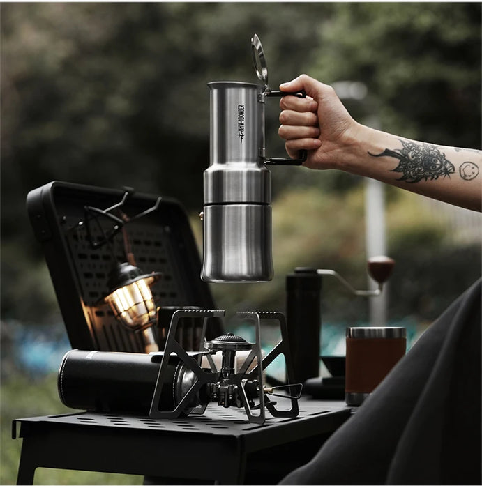Outdoor Travel Stove with Adjustable Flame