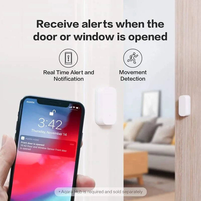 Aqara Zigbee Wireless Door Window Sensor HomeKit for Smart Home Security