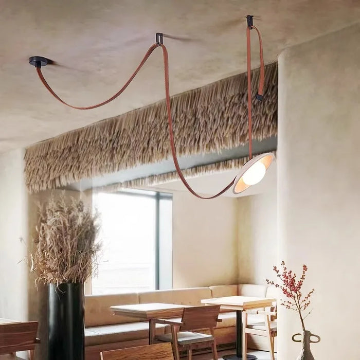 1-Head Wabi Sabi Pendant Lamp Soft 6000K Yellow Glow