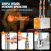 1-burner propane forge ideal for focused and powerful heat