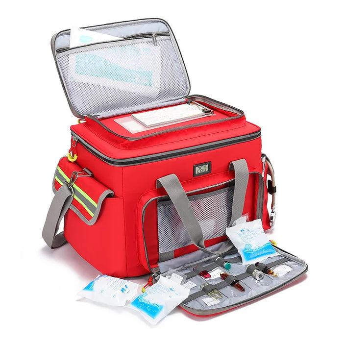 SkyBlue Waterproof First Aid Kit Bag, Oxford Cloth, Travel & Outdoor Use