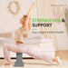 High-quality, moisture-wicking foam prevents slipping and ensures cleanliness