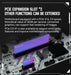 AM4 motherboard with I/O shield, SATA cable, and user manual