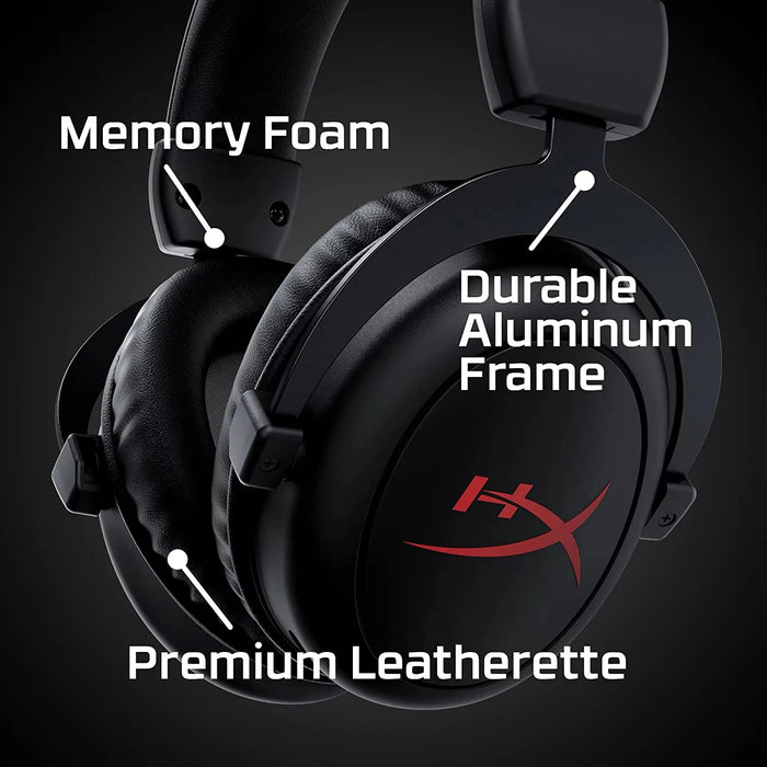 Head Mounted Wireless Gaming Headset with Surround Sound