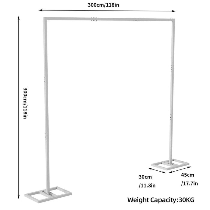 Easy Assembly Wedding Background Stand for Hassle-Free Installation