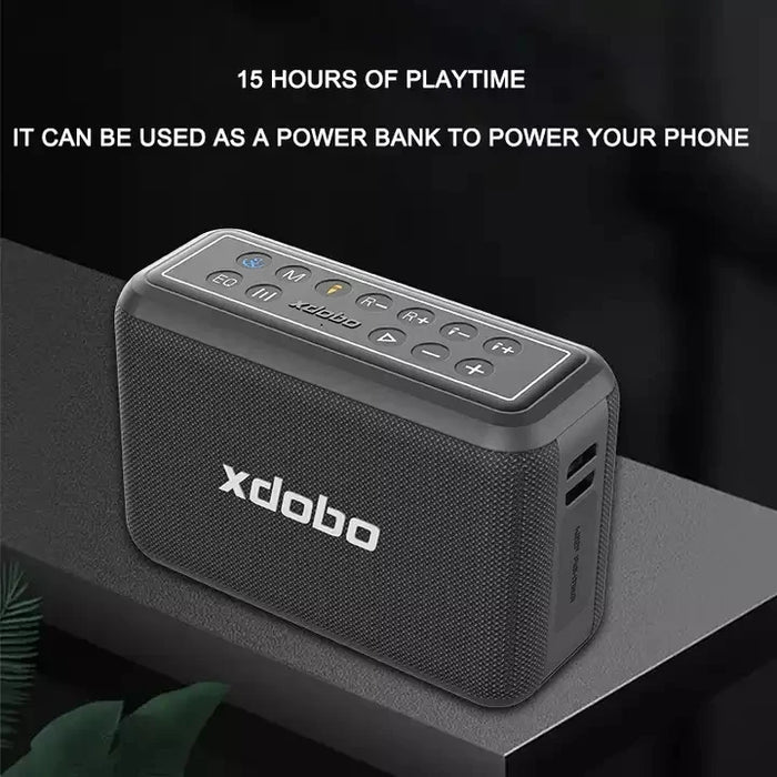 120W Waterproof Bluetooth Speaker with Dual Microphones