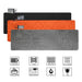 3-level adjustable heating pad in sleek black design for universal appeal