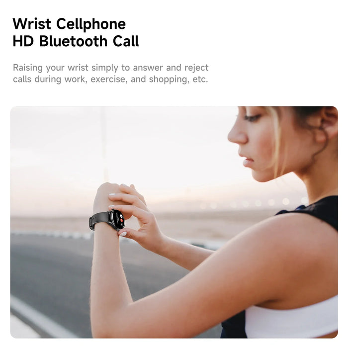 Smart Fitness Watch with Bluetooth Calling & Health Tracking
