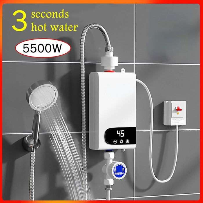 Mini Instant Hot Water Heater for Kitchen - No accessories