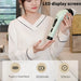 Electric spin scrubber brush with 9 heads for deep cleaning
