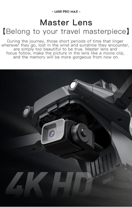 4K GPS Drone with 3-Axis Gimbal and Dual Camera