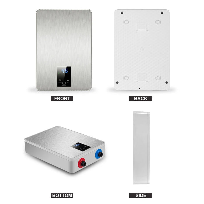 Water Heaters 6000W 220V Tankless for Bathroom or Kitchen