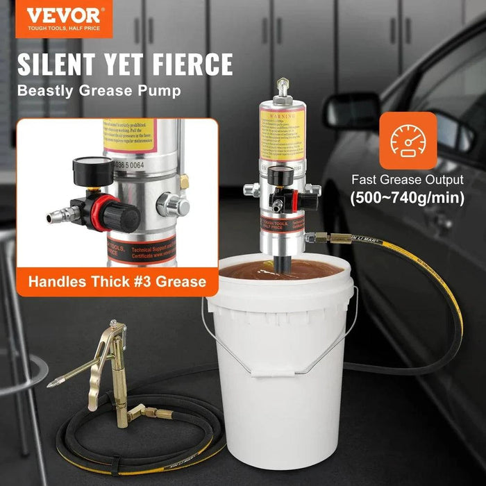 Air-Operated Pump Suitable for 0-3 Grease