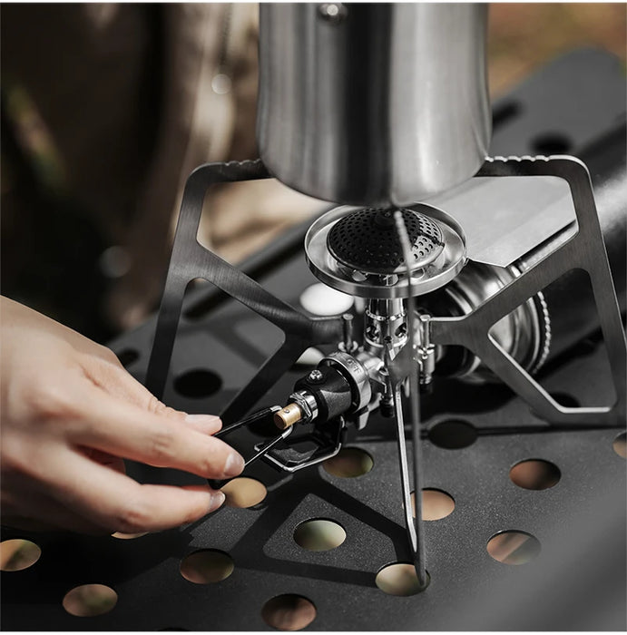 Outdoor Travel Stove with Adjustable Flame
