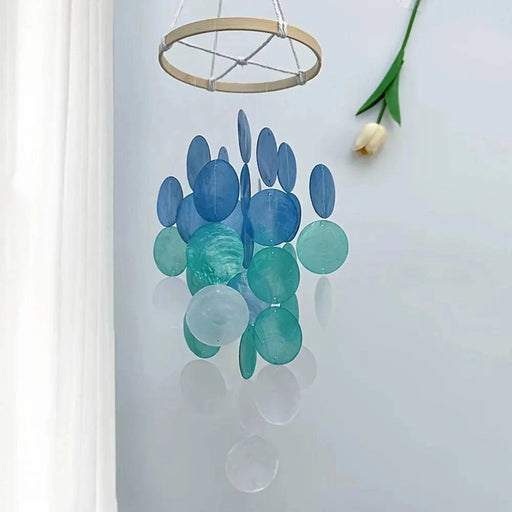 
Nordic Style Handmade Shell Wind Chimes Hanging Decoration for Birthday Gift 