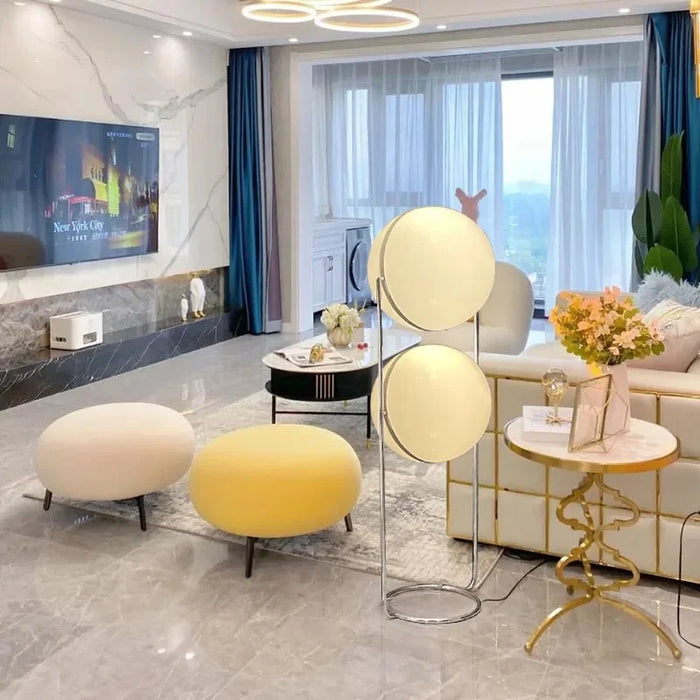 Decorative 2 Head LED Floor Lamp for Home Spaces