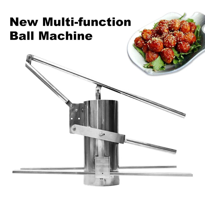 Stainless Steel Meatball Maker Machine – Adjustable & High Speed 25MM