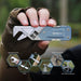 Multitool 6-in-1 Adjustable Wrench Pocket Hand Tool Kit with Screwdriver and Folding Knife - Versatile and Compact All-in-One Tool for Various Tasks