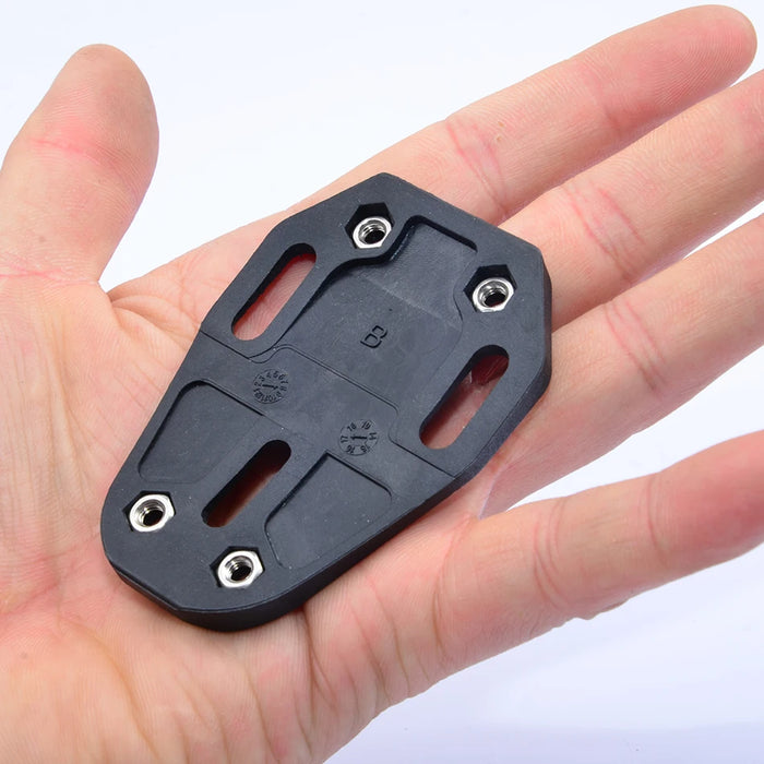 Black steel axle ultra-light road bike self-locking pedals for cycling enthusiasts