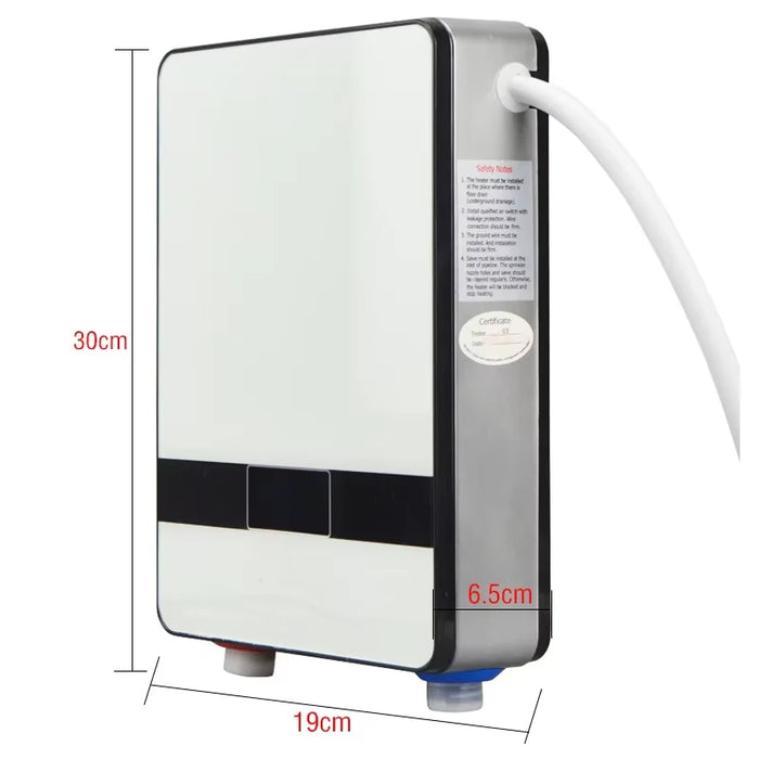 6500W Instant Electric Water Heater for Bathroom & Kitchen