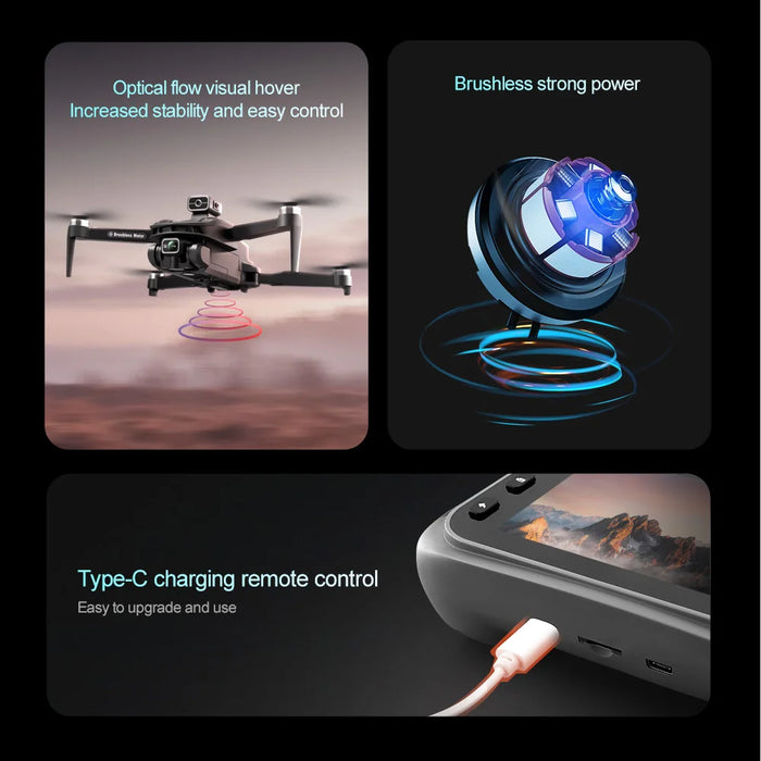 8K Professional GPS Drone with 5G WiFi & Obstacle Avoidance
