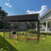 Large Dog Kennel Pet Welded Metal Playpen, Outdoor/Indoor Animal Cage - S - Spacious and durable dog kennel for indoor and outdoor use