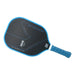 Pickleball Paddle Blue with Cover Carbon Fiber T700 USAPA Approved Spin Textured - High-quality USAPA approved blue pickleball paddle with carbon fiber T700 construction and spin textured surface, complete with a cover for protection