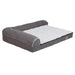 Luxury L-Shape Design dog bed for extra-large dogs
