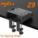 Professional and stable racing simulation setup gaming steering wheel bracket with adjustable angles and durable construction
