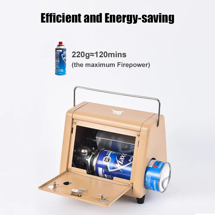 Portable 1500W Outdoor Butane Tent Heater