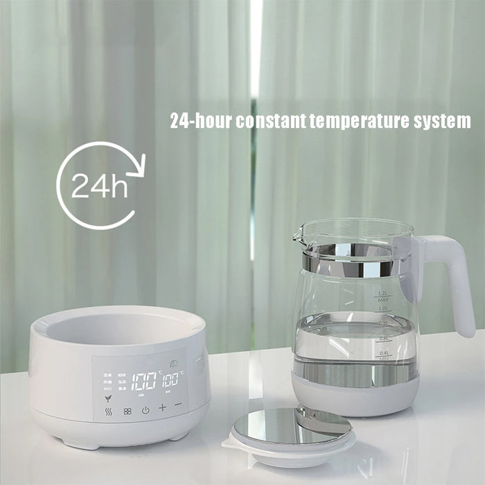 1.2L Smart Baby Kettle with Remote Control and Keep Warm