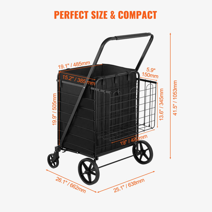Compact, foldable design for easy storage and versatile use