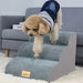 Extra-wide steps for stability and comfort