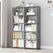 6-layer bookshelf designed for convenience and ample storage space
