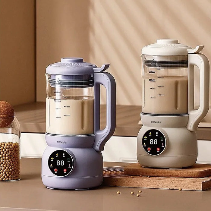 1000ml Wall Breaking Soy Milk Maker & Multifunctional Blender, White